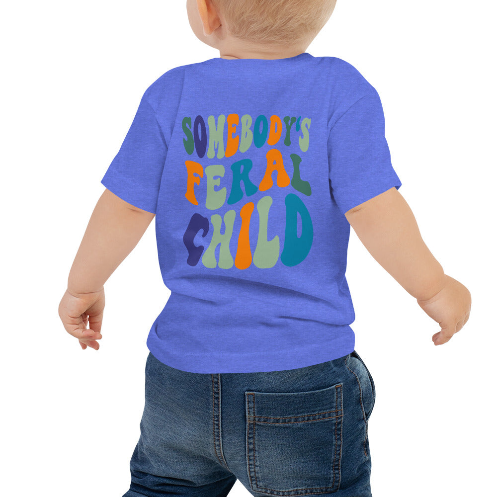 Feral Child (blue colorway) Baby T-Shirt
