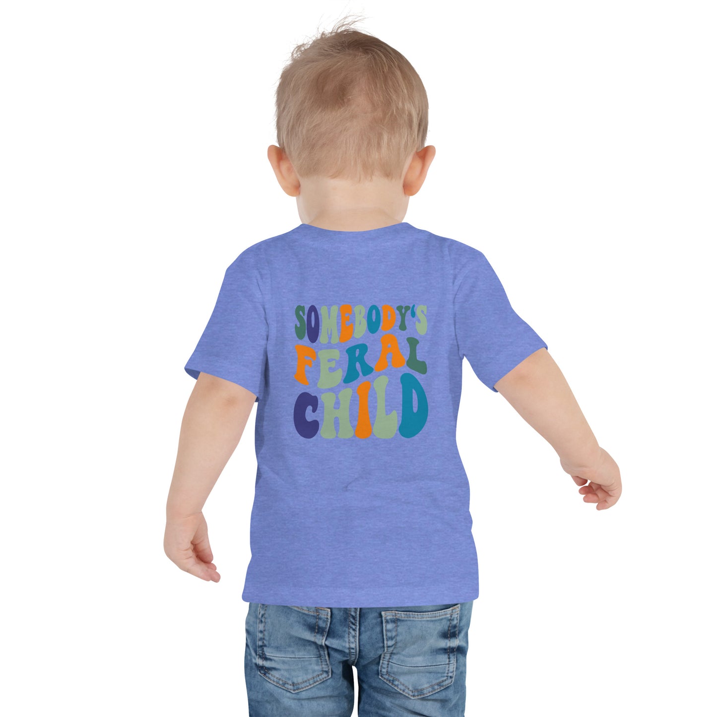 Feral Child (blue colorway) Toddler T-Shirt