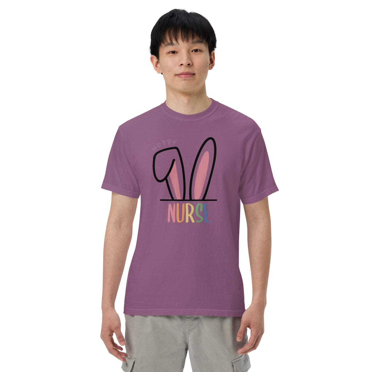 Hoppy Nurse Comfort Colors T-Shirt
