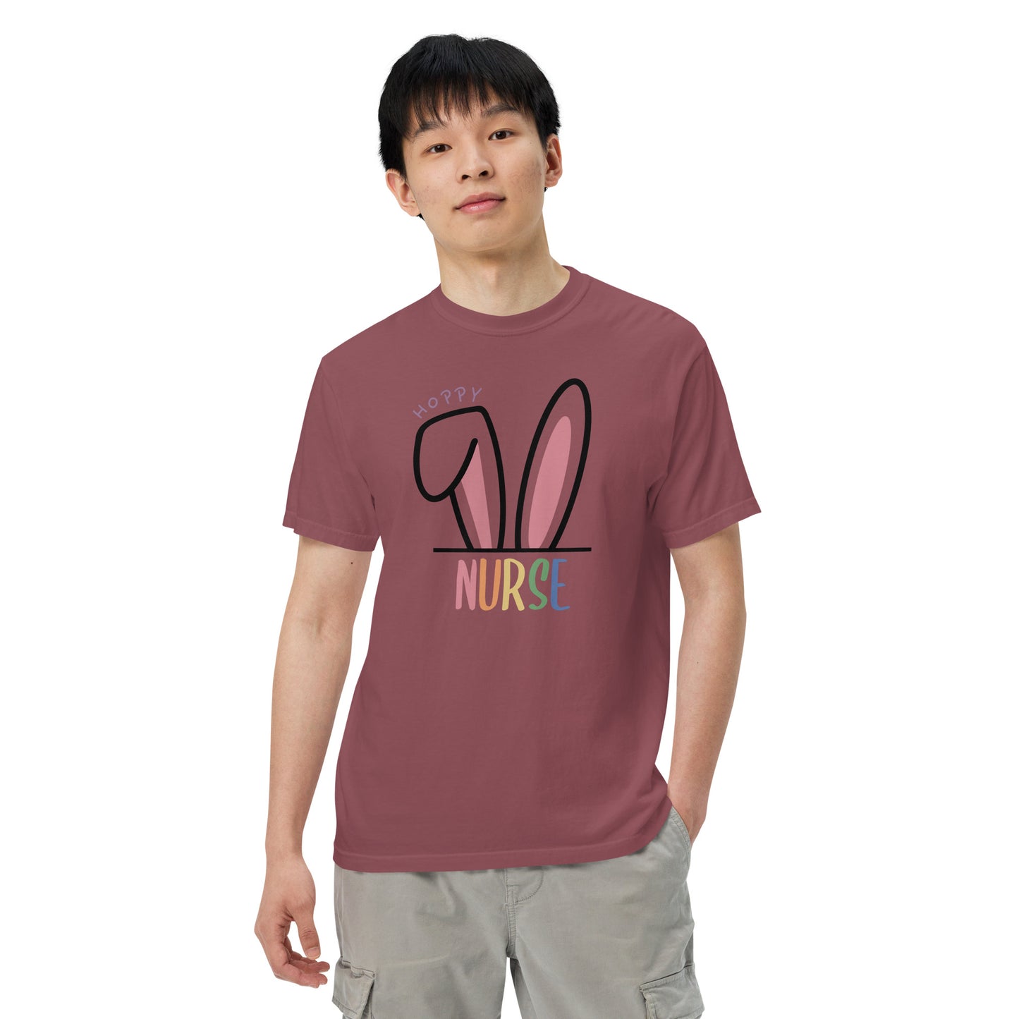 Hoppy Nurse Comfort Colors T-Shirt