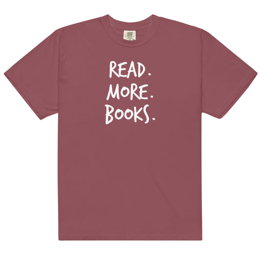 read. More. Books. Comfort colors