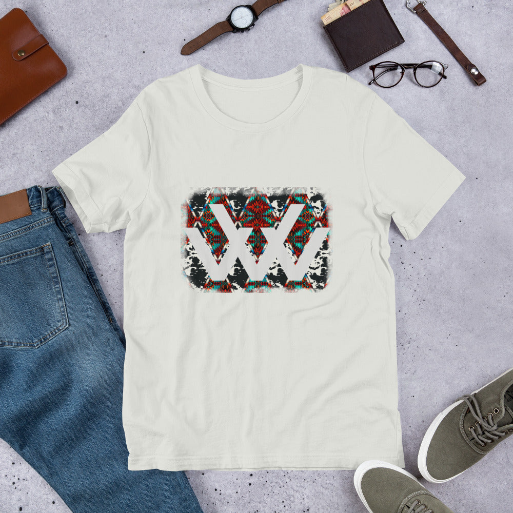 Aztec cow print Three Villes