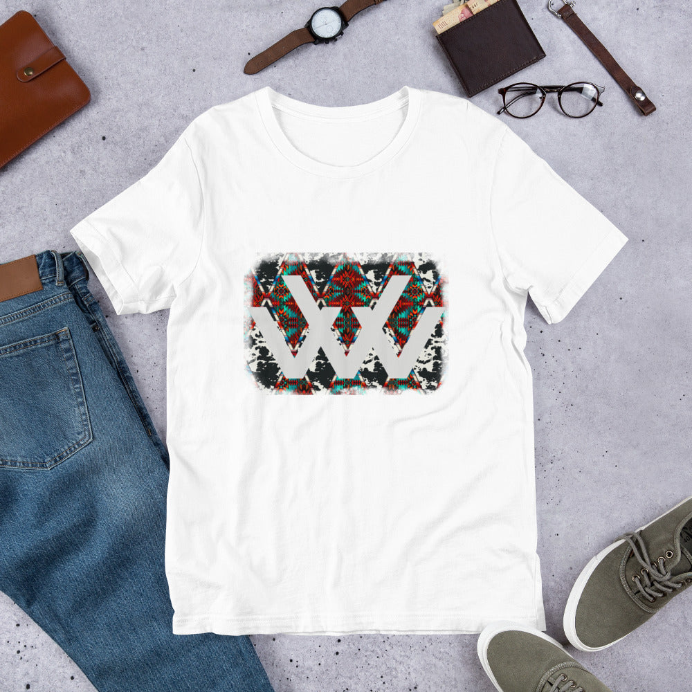 Aztec cow print Three Villes